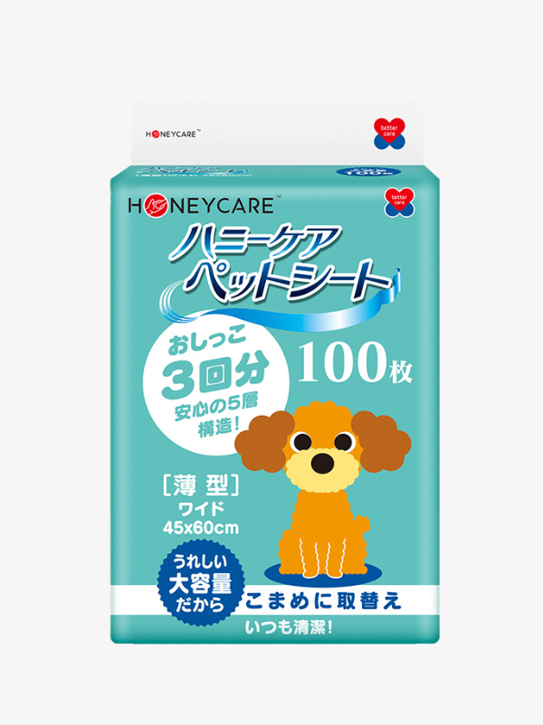HoneyCare Daily Pee Pad For Dogs 100pcs (Medium) HoneyCare Daily Pee Pad For Dogs 100pcs (Medium)