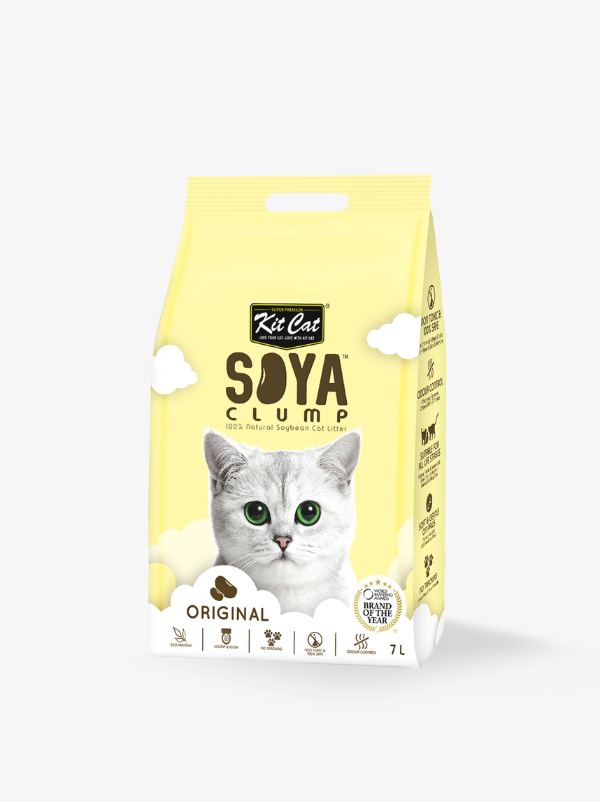 Kit Cat SoyaClump Soybean Litter 7L, Original Kit Cat SoyaClump Soybean Litter 7L, Original