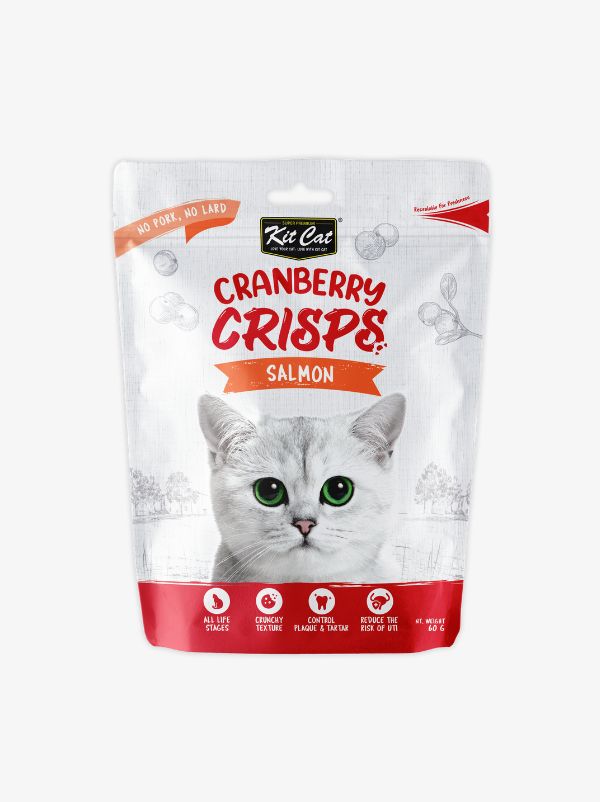 Kit Cat Cranberry Crisps - Salmon Kit Cat Cranberry Crisps - Salmon