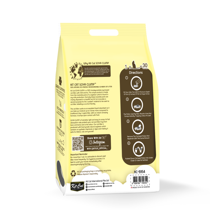 Kit Cat SoyaClump Soybean Litter 7L, Original Kit Cat SoyaClump Soybean Litter 7L, Original