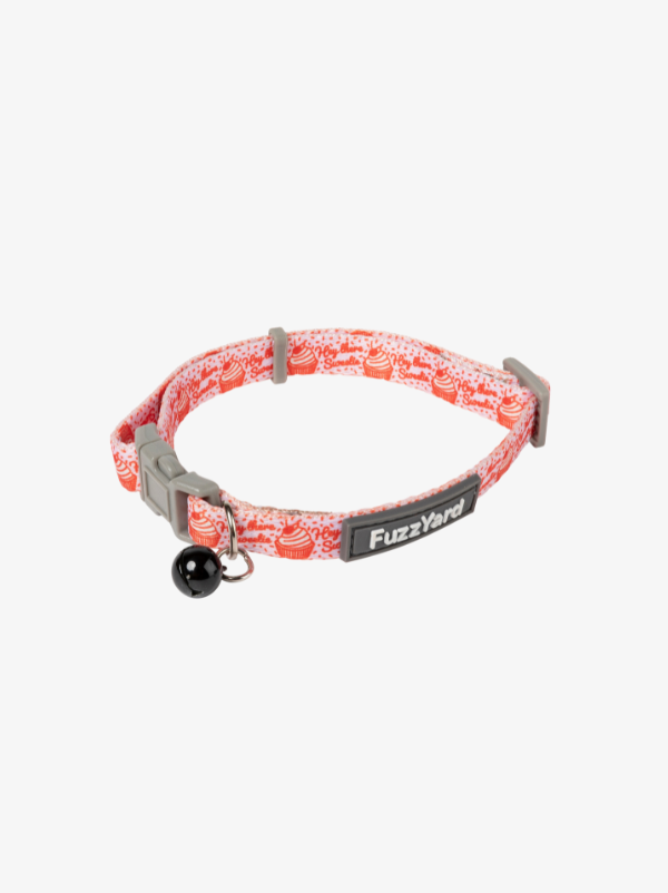 FuzzYard Adjustable Cat Collar - Hey There Sweetie FuzzYard Adjustable Cat Collar - Hey There Sweetie