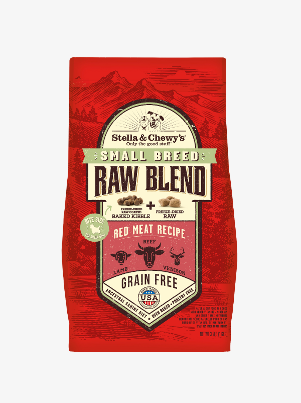 Stella & Chewy's Freeze Dried Grain Free Raw Blend Small Breed Red Meat (Lamb, Beef, Venison) 3.5lb Stella & Chewy's Freeze Dried Grain Free Raw Blend Small Breed Red Meat (Lamb, Beef, Venison) 3.5lb