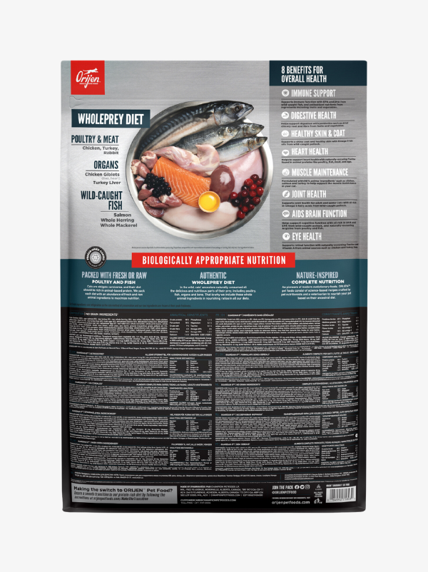ORIJEN Guardian 8 Cat Dry Food Back