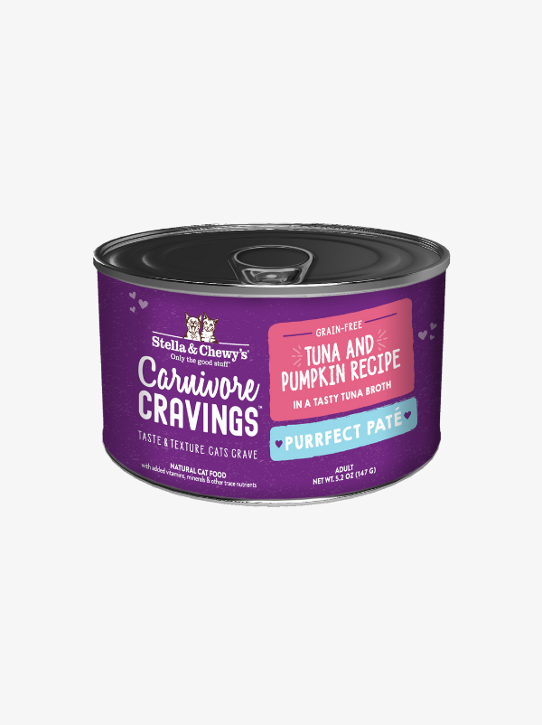 Stella & Chewy's Carnivore Cravings Grain-Free Tuna & Pumpkin Recipe Stella & Chewy's Carnivore Cravings Grain-Free Tuna & Pumpkin Recipe