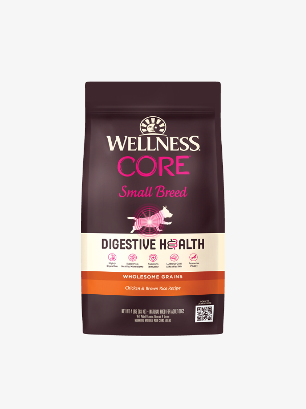Wellness CORE Digestive Health Small Breed Chicken & Brown Rice Wellness CORE Digestive Health Small Breed Chicken & Brown Rice 4lb