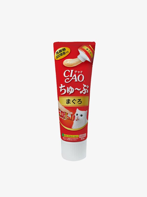 Ciao Churu Tube Cat Treats (Tuna Maguro), 80g Ciao Churu Tube Cat Treats (Tuna Maguro), 80g
