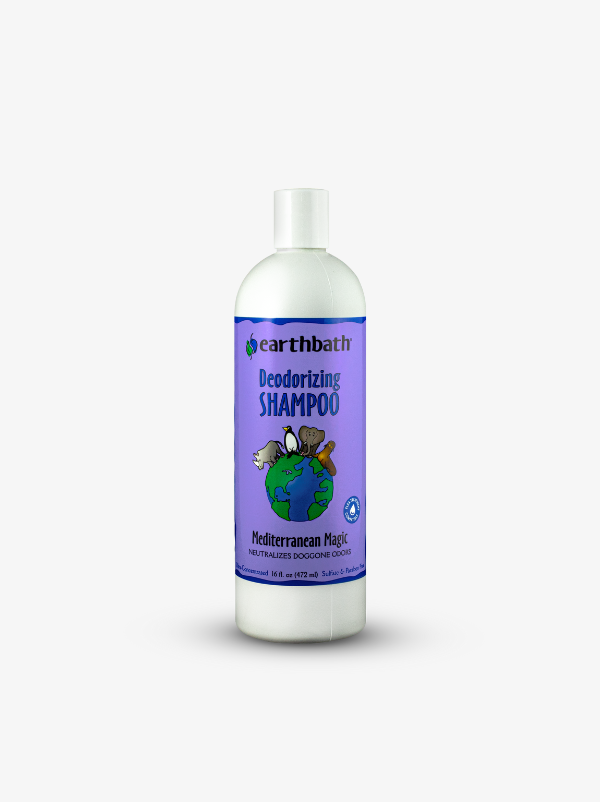 earthbath deodorizing shampoo Earthbath Deodorizing Shampoo - Mediterranean Magic 16 oz for Dogs