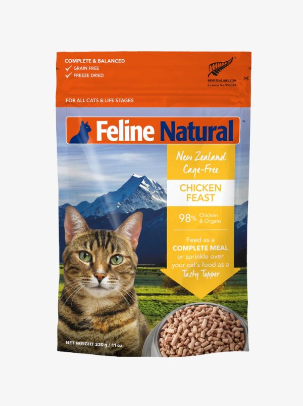 Feline Natural Freeze Dried Chicken 320g Feline Natural Freeze Dried Chicken 320g